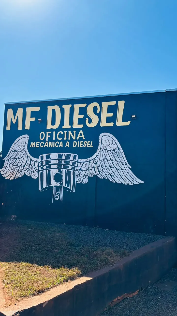 Fachada da oficina MF Diesel